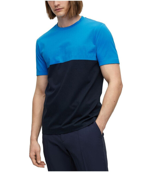 Men's Regular-Fit Color-Blocked T-shirt