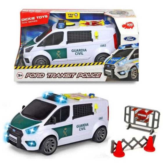 Игрушечный транспорт Dickie Toys Ford Transit Police Van 38 Cm