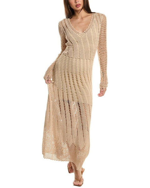 Nicholas Hazel Crochet Maxi Dress Women's