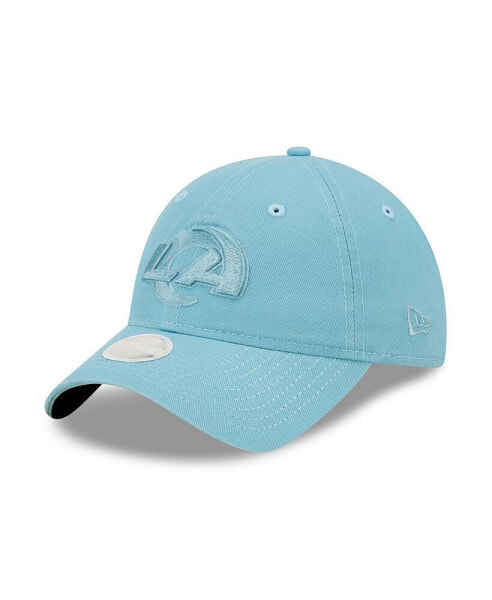 Women's Light Blue Los Angeles Rams Core Classic 2.0 Tonal 9TWENTY Adjustable Hat
