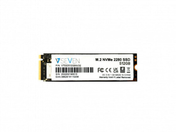 V7 V7SSD512GBNV3E - 512 GB - M.2 - 1929 MB/s - 6 Gbit/s