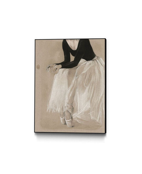 40" x 30" Ballet Study I Art Block Framed Canvas
