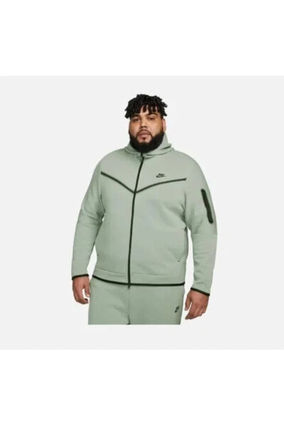 Толстовка мужская Nike Sportswear Tech Fleece Full-Zip Hoodie Erkek Sweatshirt