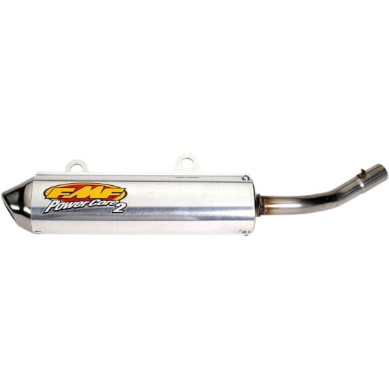 FMF PowerCore 2 Slip On W/Spark Arrestor Stainless Steel KX250 94-98 Muffler