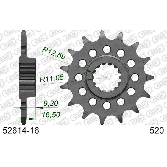 AFAM 52614-520 Sprocket front sprocket