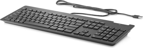 Клавиатура HP Business Slim Smartcard USB Черный Z9H48AA