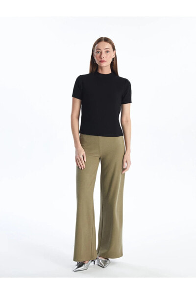 Брюки LC Waikiki Elastic Band Wide Leg Women's