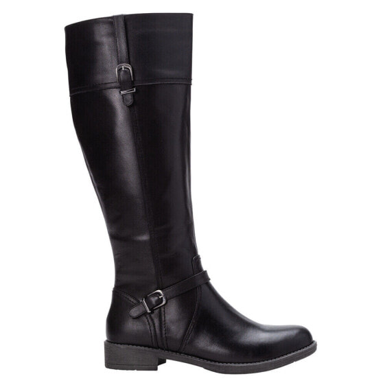 Propet Tasha Zippered Womens Black Casual Boots WFX095LBLK