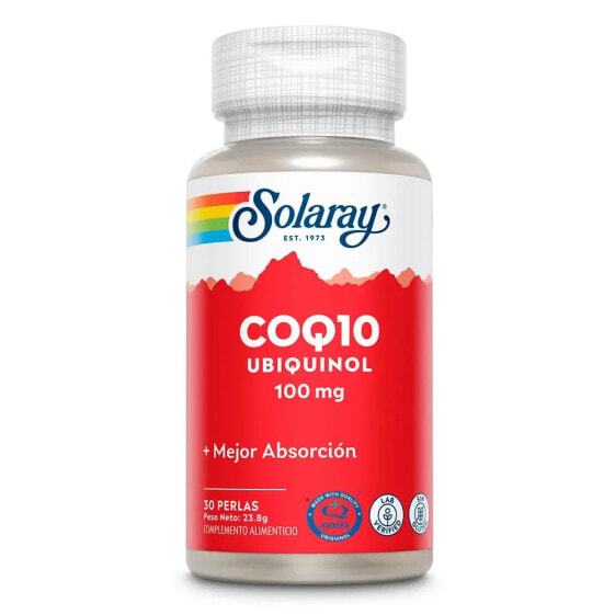 SOLARAY Ubiquinol CoQ-10 100mgr 30 Units