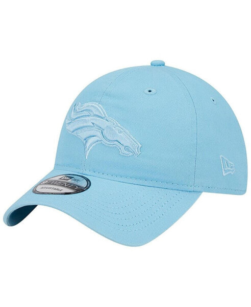 Men's Light Blue Denver Broncos Core Classic 2.0 Brights 9TWENTY Adjustable Hat