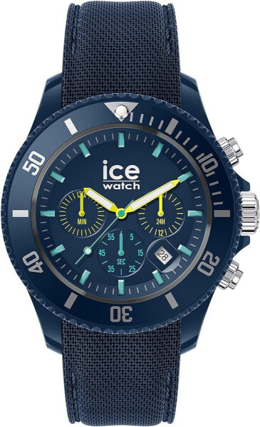 Ice-Watch - ICE blue Artist blue - Blaue Damenuhr mit Silikonarmband - 019229 (Medium)