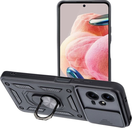 OEM Futerał SLIDE ARMOR do XIAOMI Redmi Note 12 5G czarny