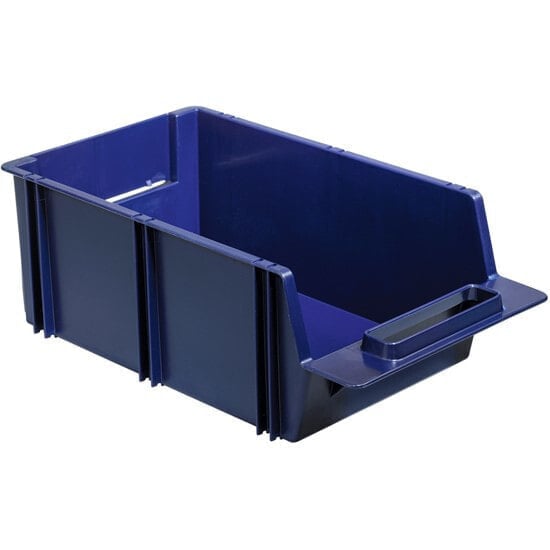 raaco Shelf Bin 6-1100 - Polypropylene - Blue - 15 kg - 210 mm - 375 mm - 136 mm