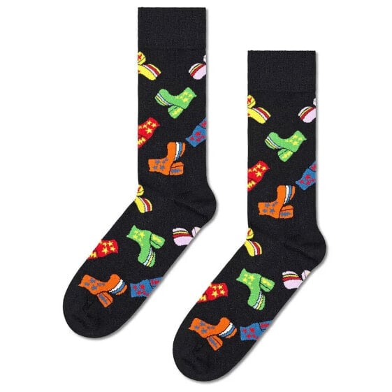 HAPPY SOCKS Disco Shoes crew socks