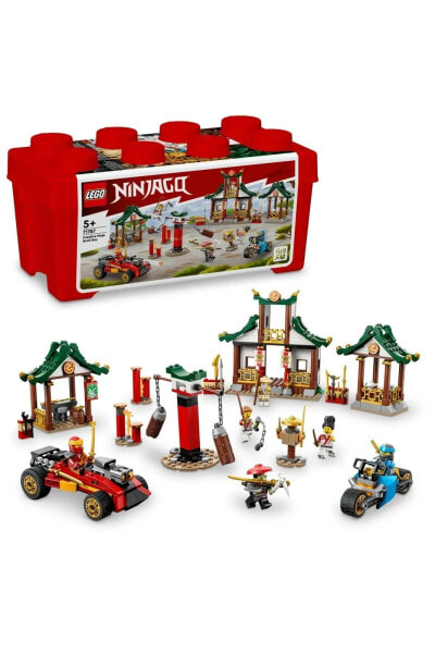 ® NINJAGO® Yaratıcı Ninja Yapım Parçası Kutusu 71787 - 5 Yaş ve Üzeri için Yapım Seti(530 Parça)