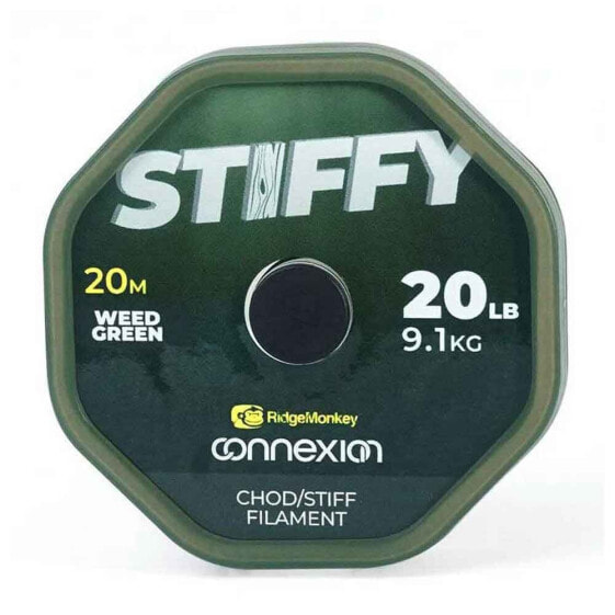 Флюорокарбоновая леска для рыбалки RIDGEMONKEY Connexion Stiffy Chod/Stiff Filament 20 м
