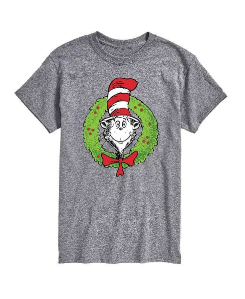 Men's Dr. Seuss Cat in Hat Christmas Graphic T-shirt