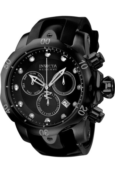 Invicta Men's INVICTA-6051 Venom Reserve Black Stainless Steel Watch with Pol...