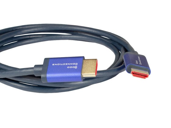 Good Connections 4521-SF010B - 1 m - HDMI Type A (Standard) - HDMI Type A (Standard) - 38.4 Gbit/s - Blue