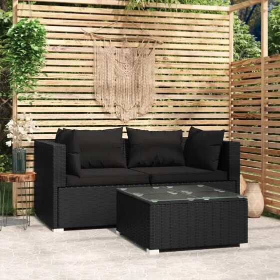 Garten-Lounge-Set (3-teilig) 3013629-6