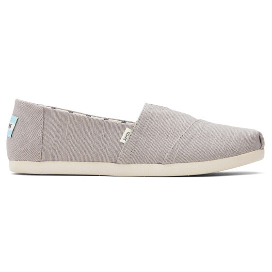 TOMS Alpargata Classic Slip On Mens Grey Casual Shoes 10015912T