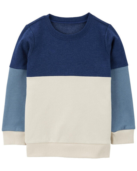 Baby Colorblock Fleece Pullover 6M