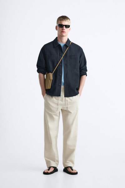 Lyocell - cotton trousers