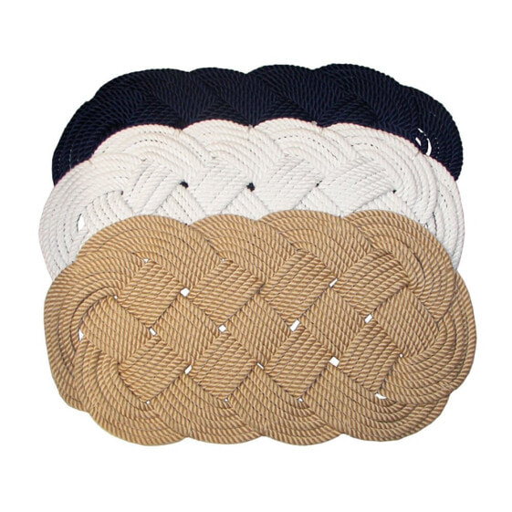 CAVALIERI Oval Braided Mat