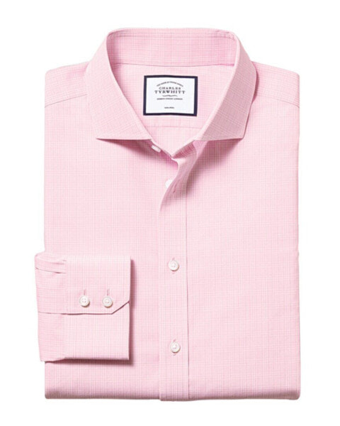 Charles Tyrwhitt Non-Iron Prince Of Wales Check Slim Fit Shirt Men's