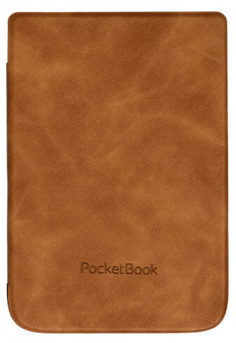Чехол для PocketBook Basic Lux 2 PocketBook Touch Lux 4 Folio коричневый из искусственной кожигофровой микрофиброй 15,2 см (6") от Pocketbook Readers GmbH.