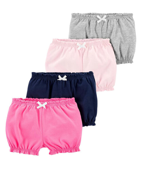 Baby 4-Pack Bubble Shorts Set NB