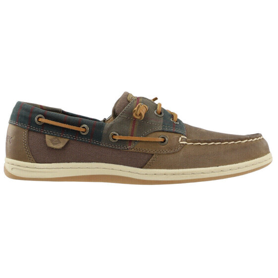 Sperry Songfish Lace Up Womens Brown Flats Casual STS85106