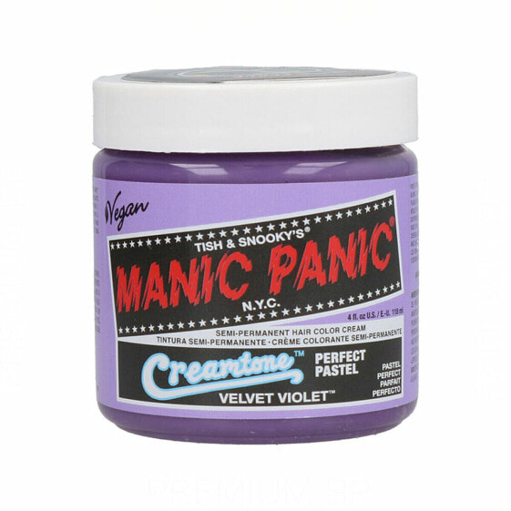 Полуперманентное окрашивание Manic Panic Creamtone Velvet Violet (118 мл)