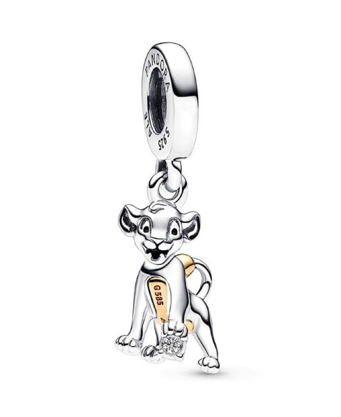 Lab-Grown Diamond Disney 100th Anniversary Simba Dangle Charm