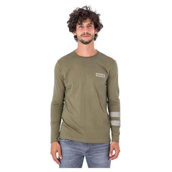 HURLEY Oceancare Block Party long sleeve T-shirt