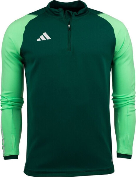 Adidas Bluza męska adidas Tiro 23 Competition Training Top zielona HU1308 XS