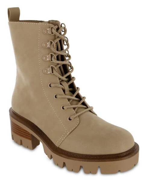 Women's Isaiah Lace-Up Combat Boots