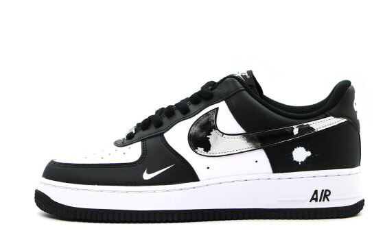 【定制球鞋】 Nike Air Force 1 Low "Panda" 空军熊猫 山水之意 简约百搭 低帮 板鞋 男款 黑白 / Кроссовки Nike Air Force DV0788-001