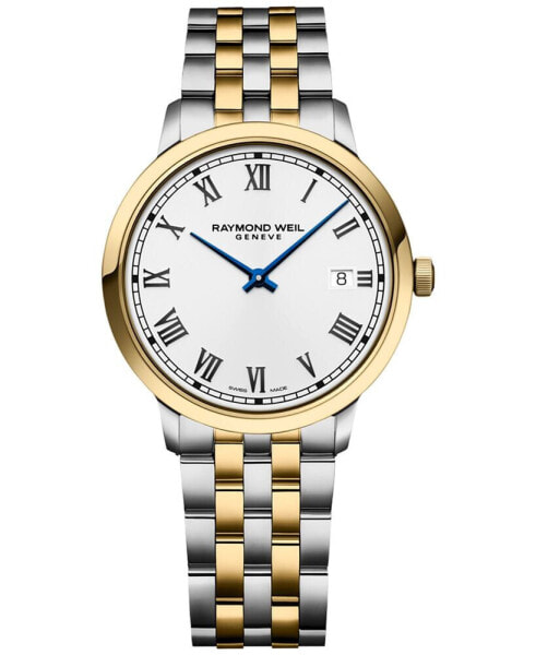 Women's Swiss Toccata Two-Tone Stainless Steel Bracelet Watch 39mm