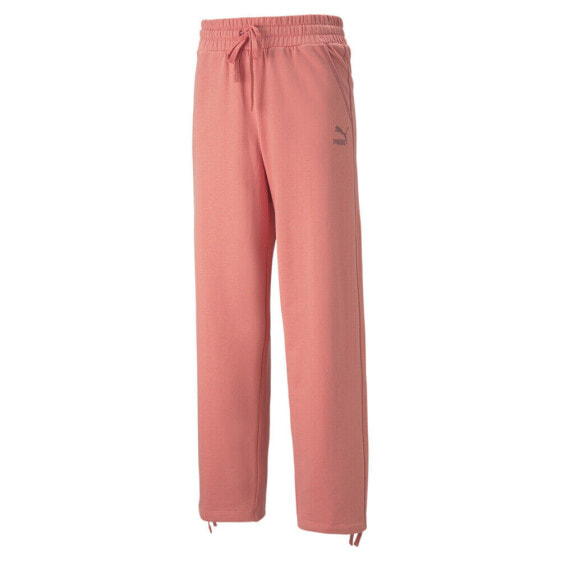 Puma Classics Re:Escape Drawstring Relaxed Sweatpants Womens Pink Casual Athleti