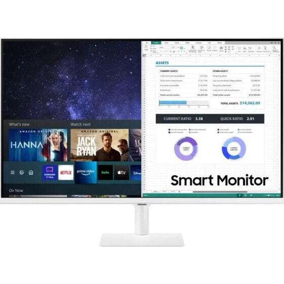 Монитор Samsung Smart Monitor M5 CM500 32 FHD 1920 x 1080 60 Гц VA 4 мс Schwarz HDMI + Fernbedienung