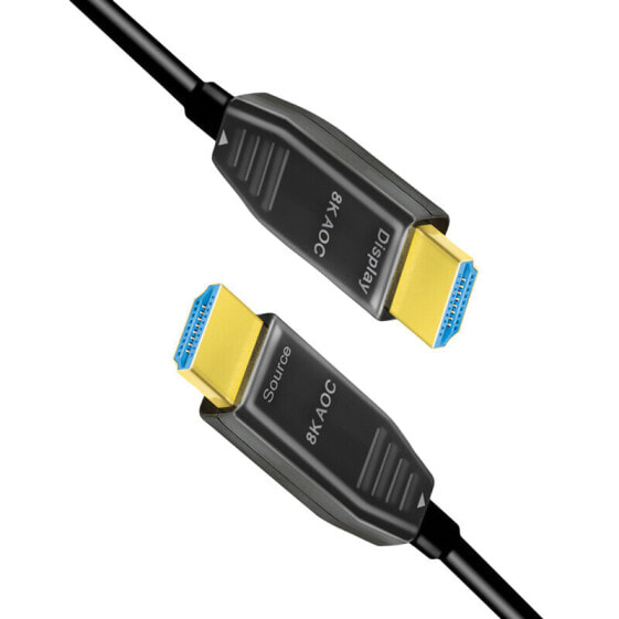 Кабель HDMI LogiLink CHF0113 - 20 м - HDMI Type A (стандартный) - HDMI Type A (стандартный) - 3D - 48 Гбит/с - Черный