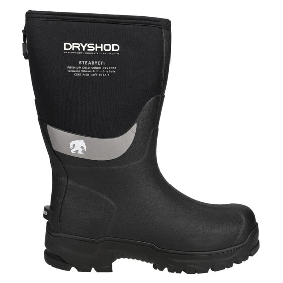 Dryshod Steadyeti Mid Pull On Mens Black Casual Boots SYT-MM-BK