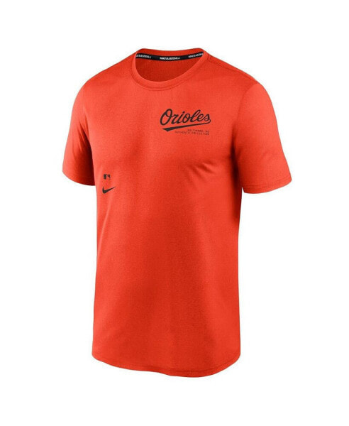 Men's Baltimore Orioles Authentic Collection Early Work Tri-Blend Performance T-Shirt