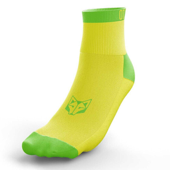 OTSO Multi-sport Low Cut Fluo Yellow&Fluo Green socks