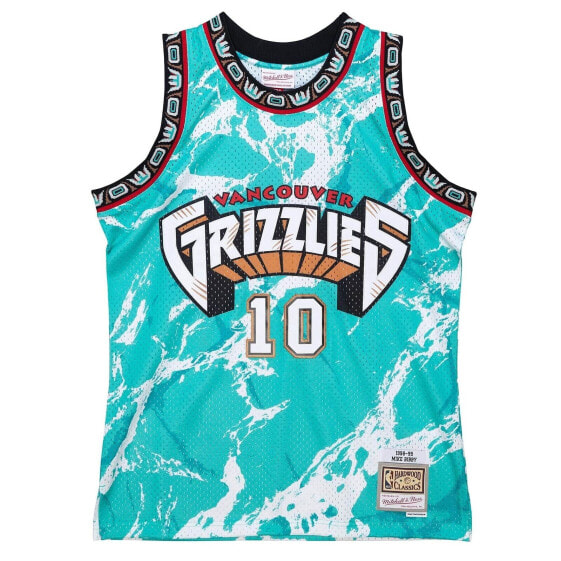 MITCHELL & NESS NBA TEAM MARBLE SWINGMAN JERSEY GRIZZLIES 1998 MIKE BIBBY