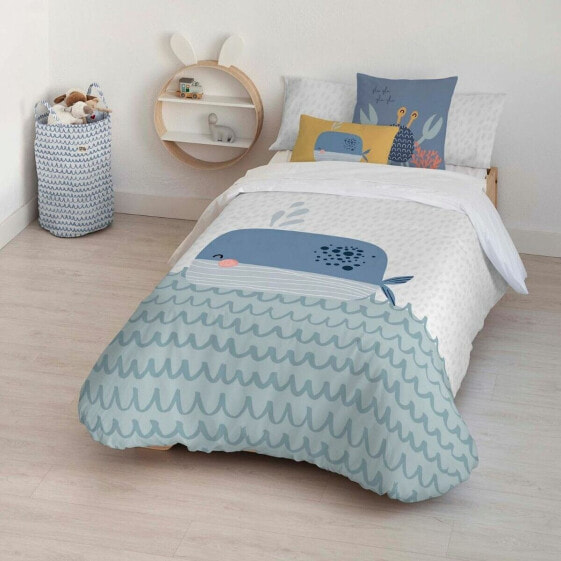 Комплект чехлов для одеяла Kids&Cotton Malu Big Синий 155 x 220 cm