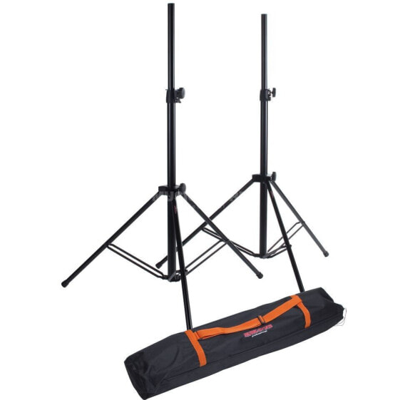 MUSIC STORE Box-3 PRO Set PA Speaker Stand Set With Carry Bag