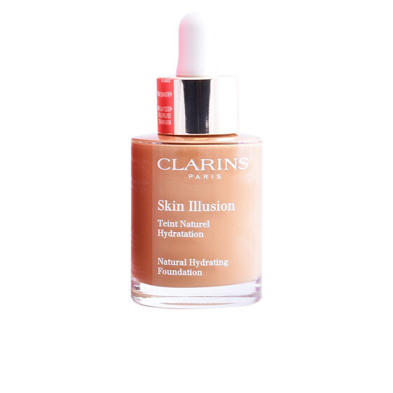 Clarins Skin Illusion Natural Hydrating Foundation SPF15, оттенок #113-chestnut, объем 30 мл