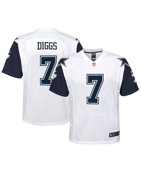 Big Boys Trevon Diggs White Dallas Cowboys Alternate Game Jersey